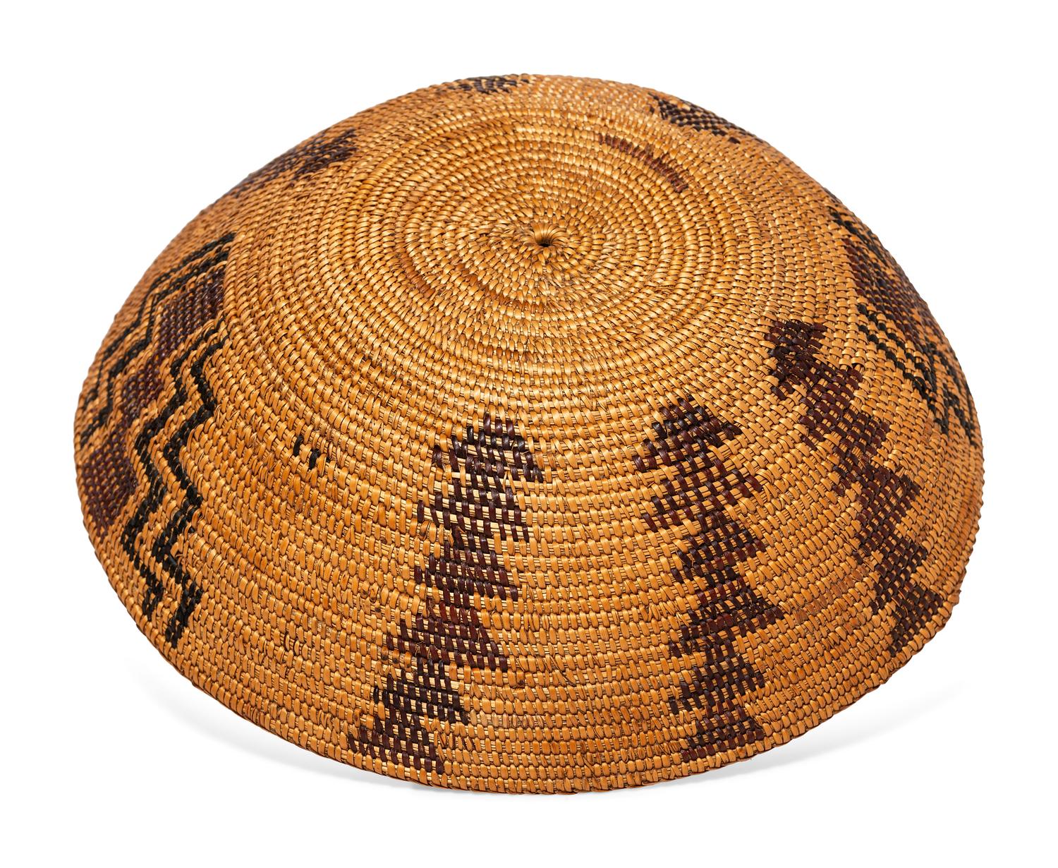 Yokut Polychrome Basket