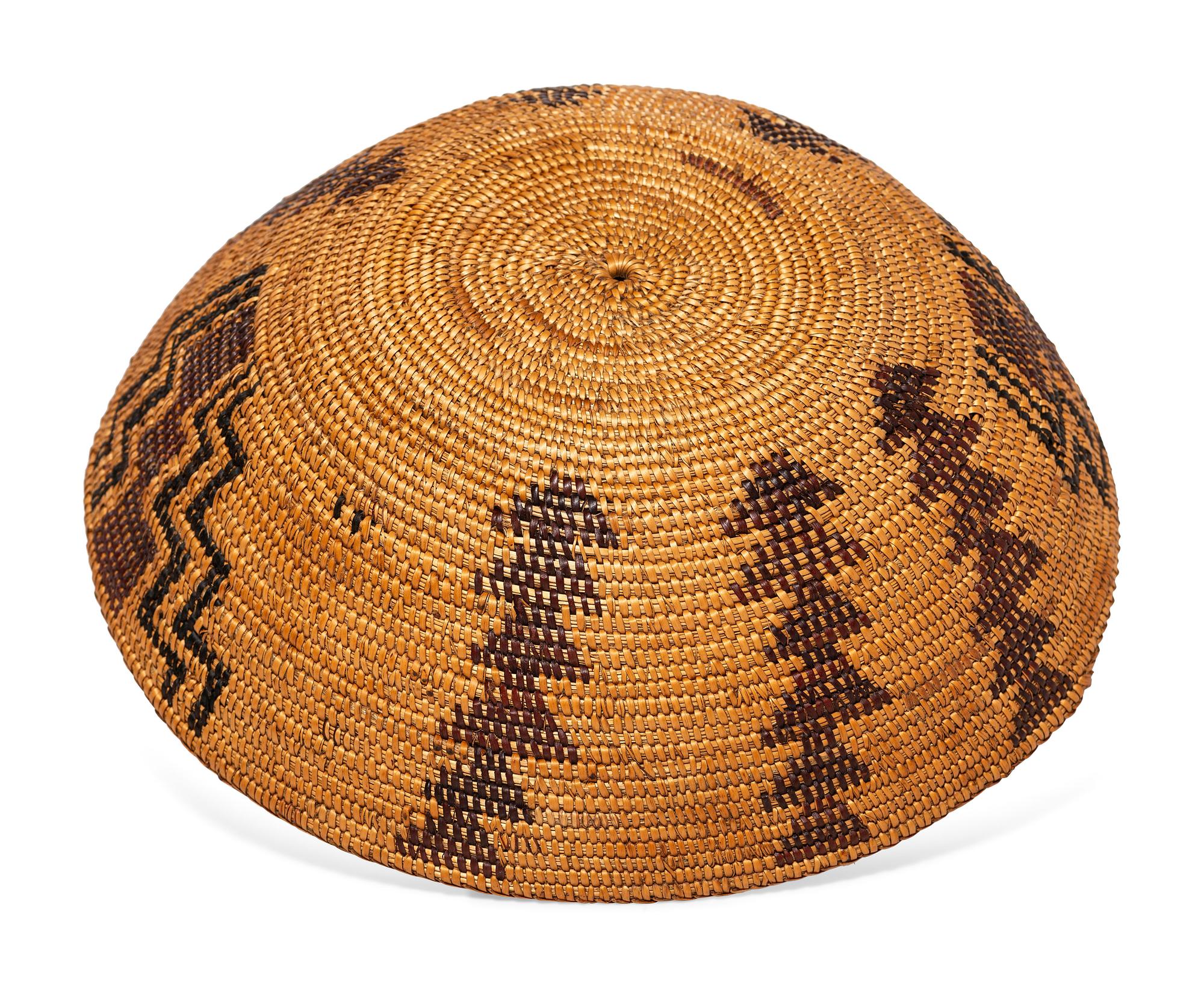 Yokut Polychrome Basket