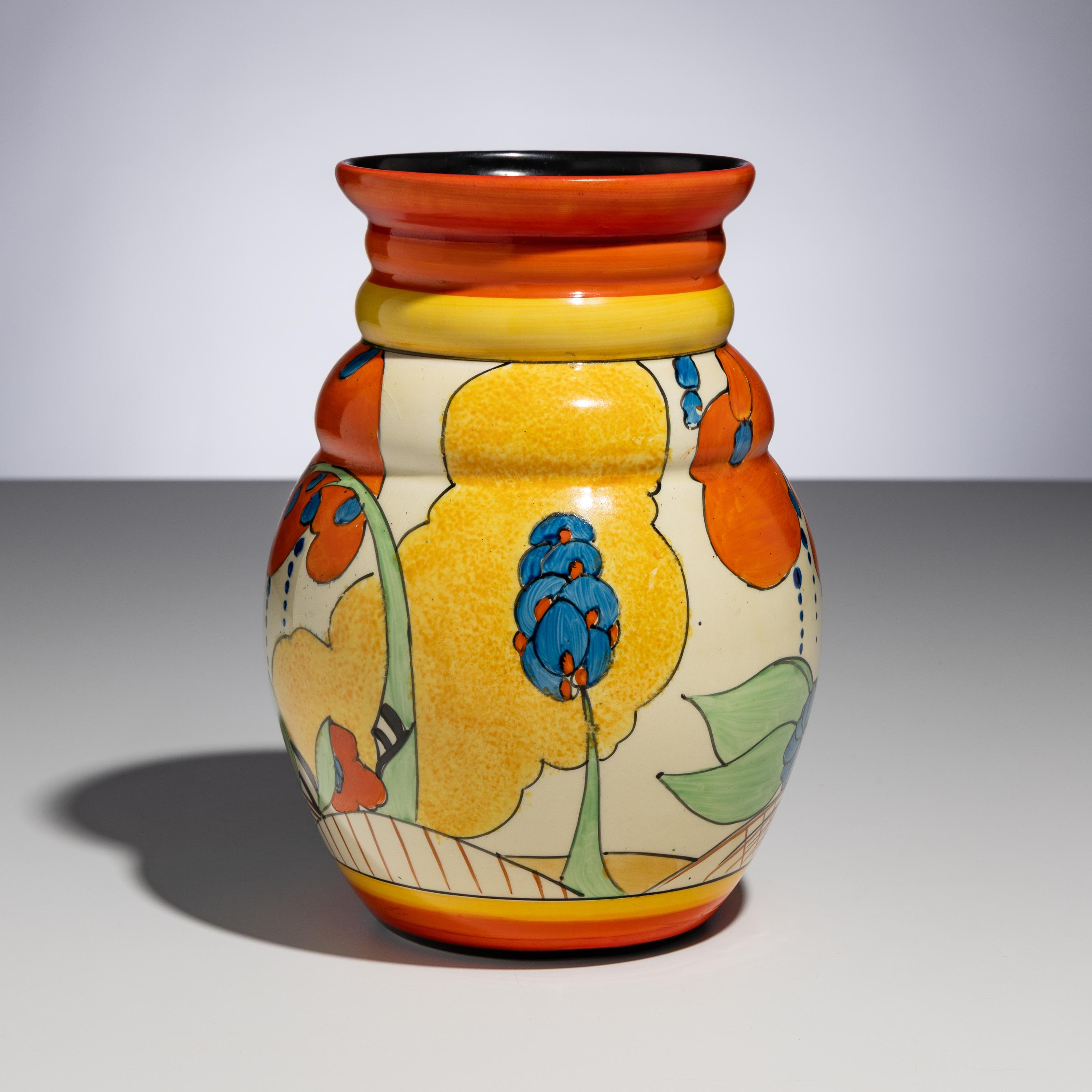Clarice Cliff (English, 1899–1972) — Devon Vase, model 358