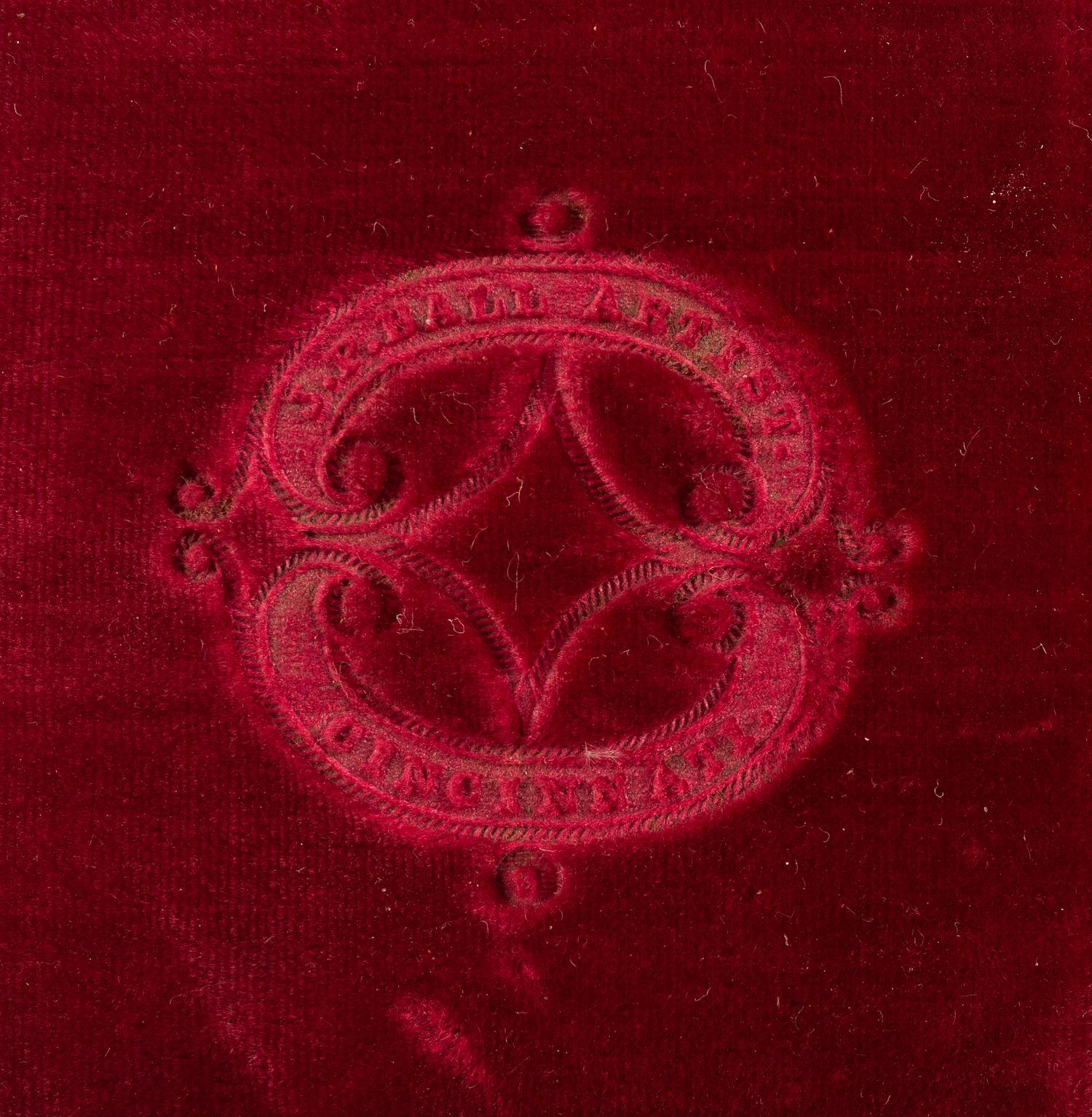 [EARLY PHOTOGRAPHY]. BALL, James Presley (1825-1904), photographer. Sixth plate daguerreotype of two women. Cincinnati, Ohio.