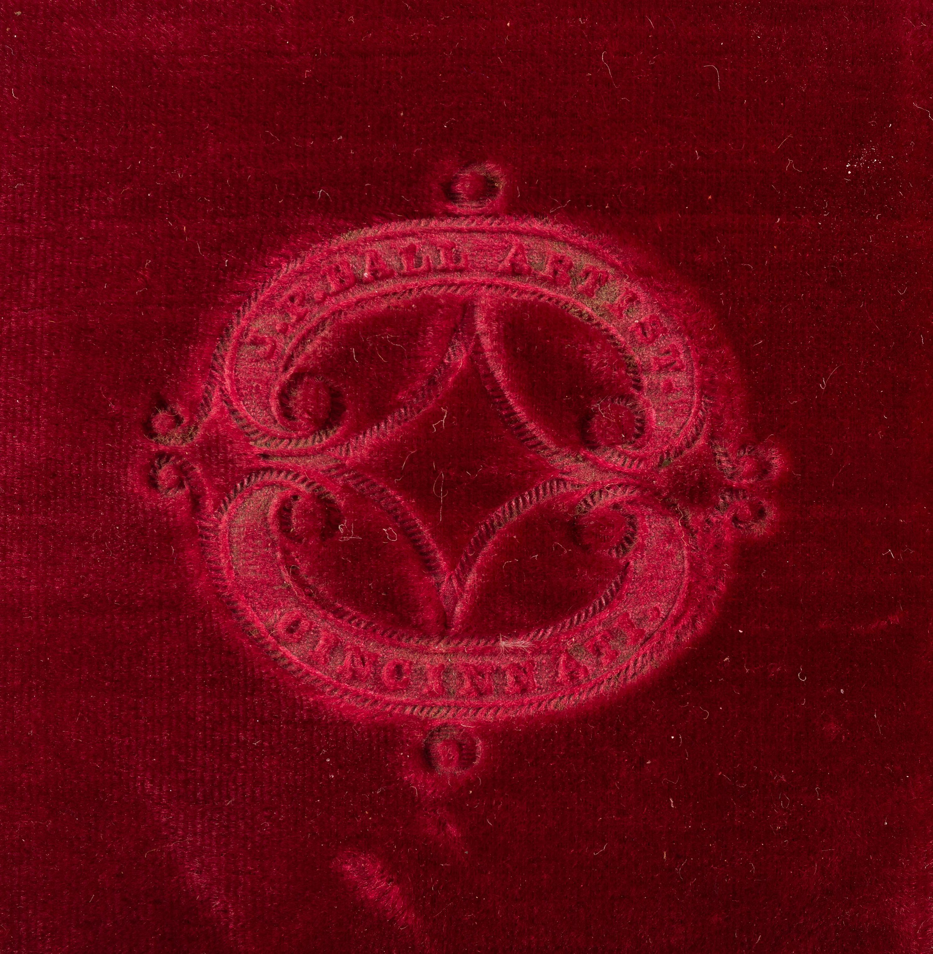 [EARLY PHOTOGRAPHY]. BALL, James Presley (1825-1904), photographer. Sixth plate daguerreotype of two women. Cincinnati, Ohio.