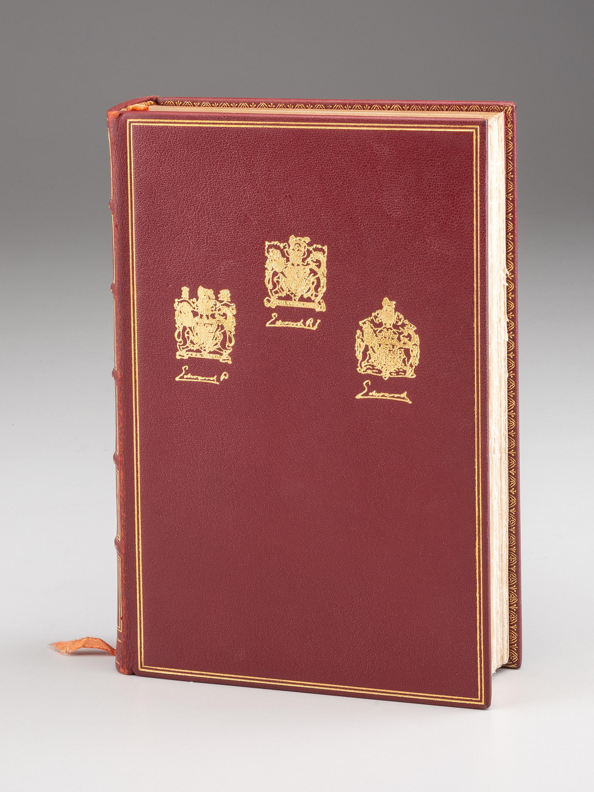 [ROYALTY]. WINDSOR, Edward, Duke of (1894-1972, "Edward VIII, King of England"). A King's Story: The Memoirs of the Duke of Windsor. New York: G.P. Putnam's Sons, 1951. LIMITED EDITION SIGNED BY EDWARD.