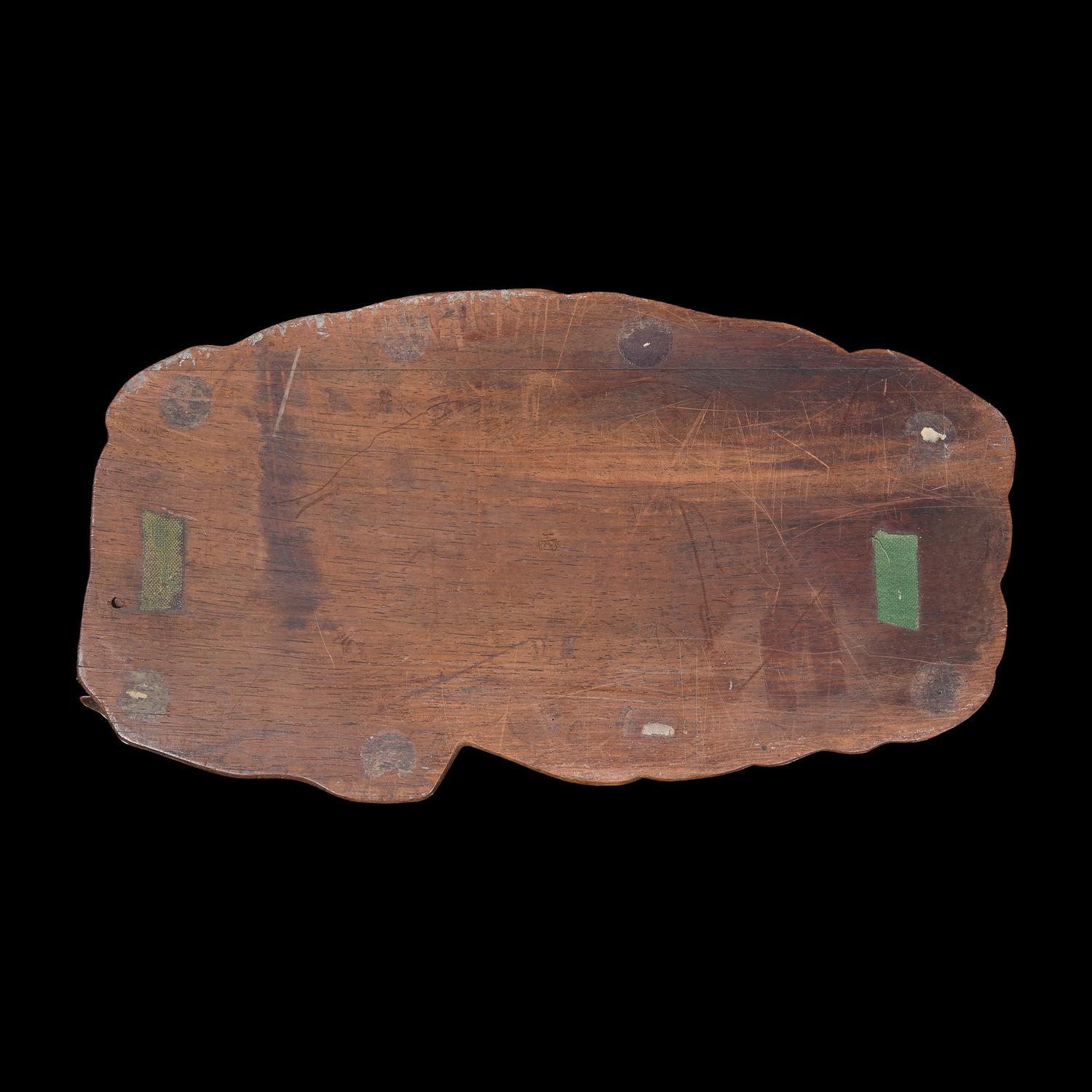 A Large Chinese Celadon and Beige Jade Buffalo, 18th/19th Century 清中期 青玉臥牛