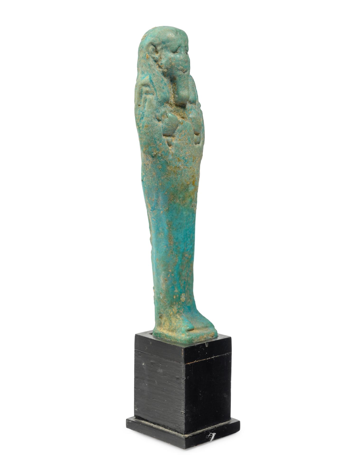 An Egyptian Faience Ushabti