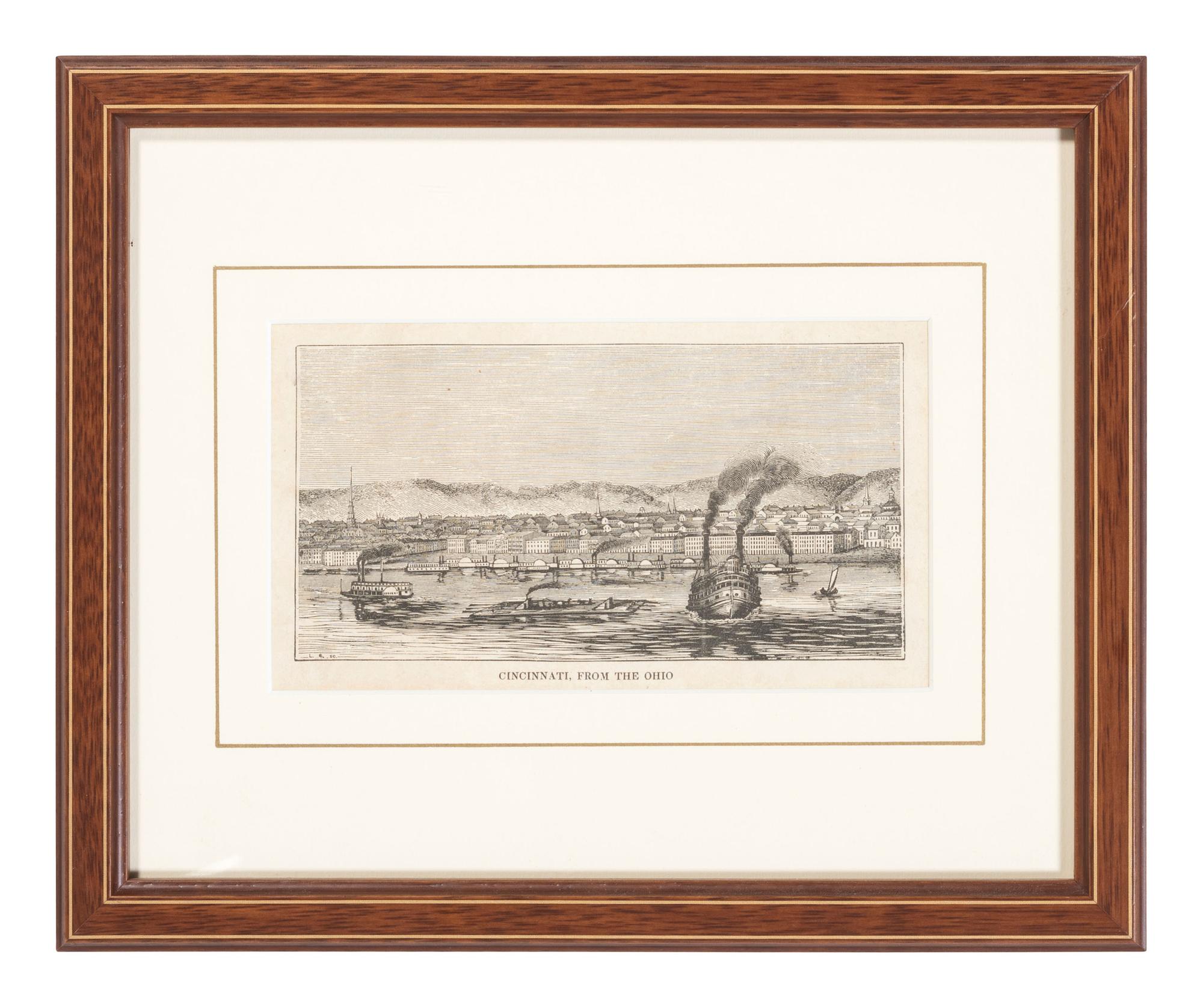 Six Cincinnati-Related Engravings