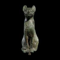 An Egyptian Bronze Cat