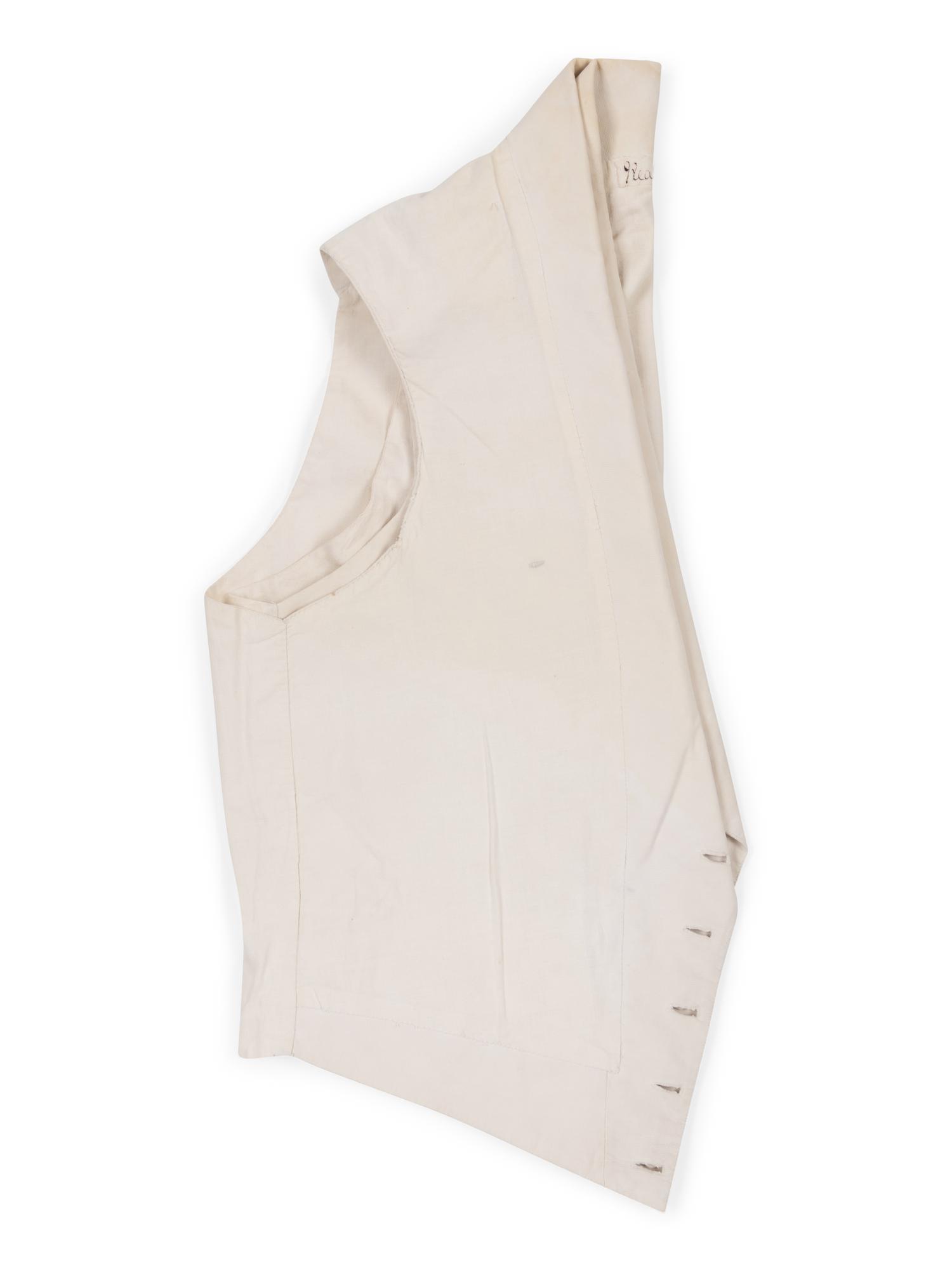 Three Men's 19th Century Waistcoats/Vests, 1840-50
