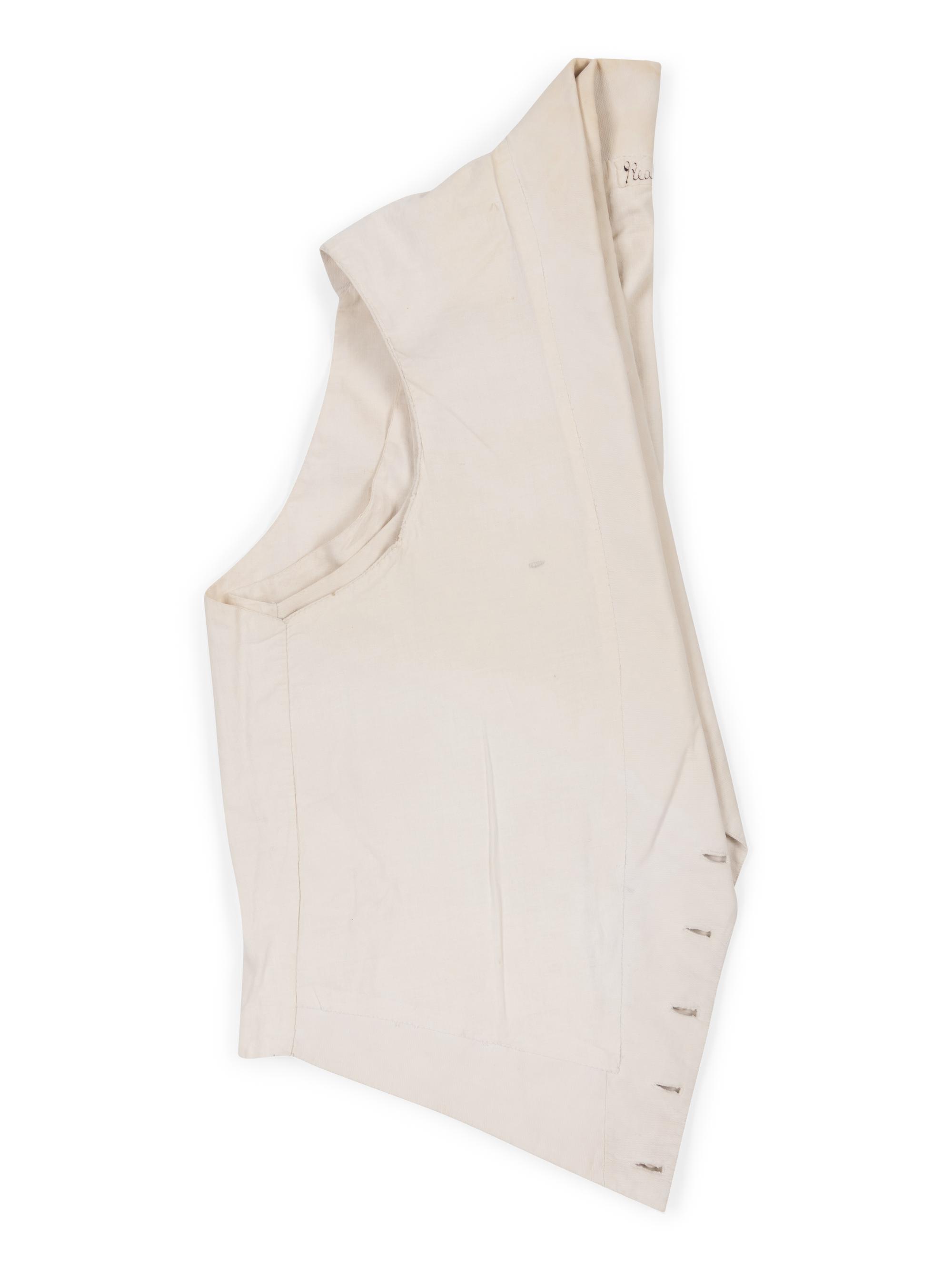 Three Men's 19th Century Waistcoats/Vests, 1840-50