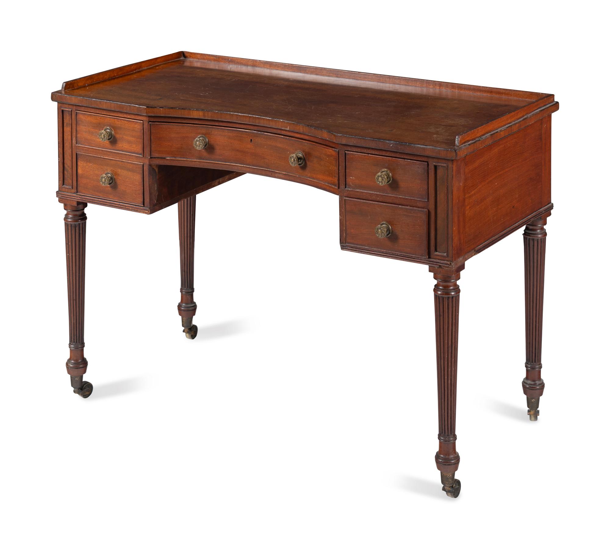A George IV Mahogany Dressing Table