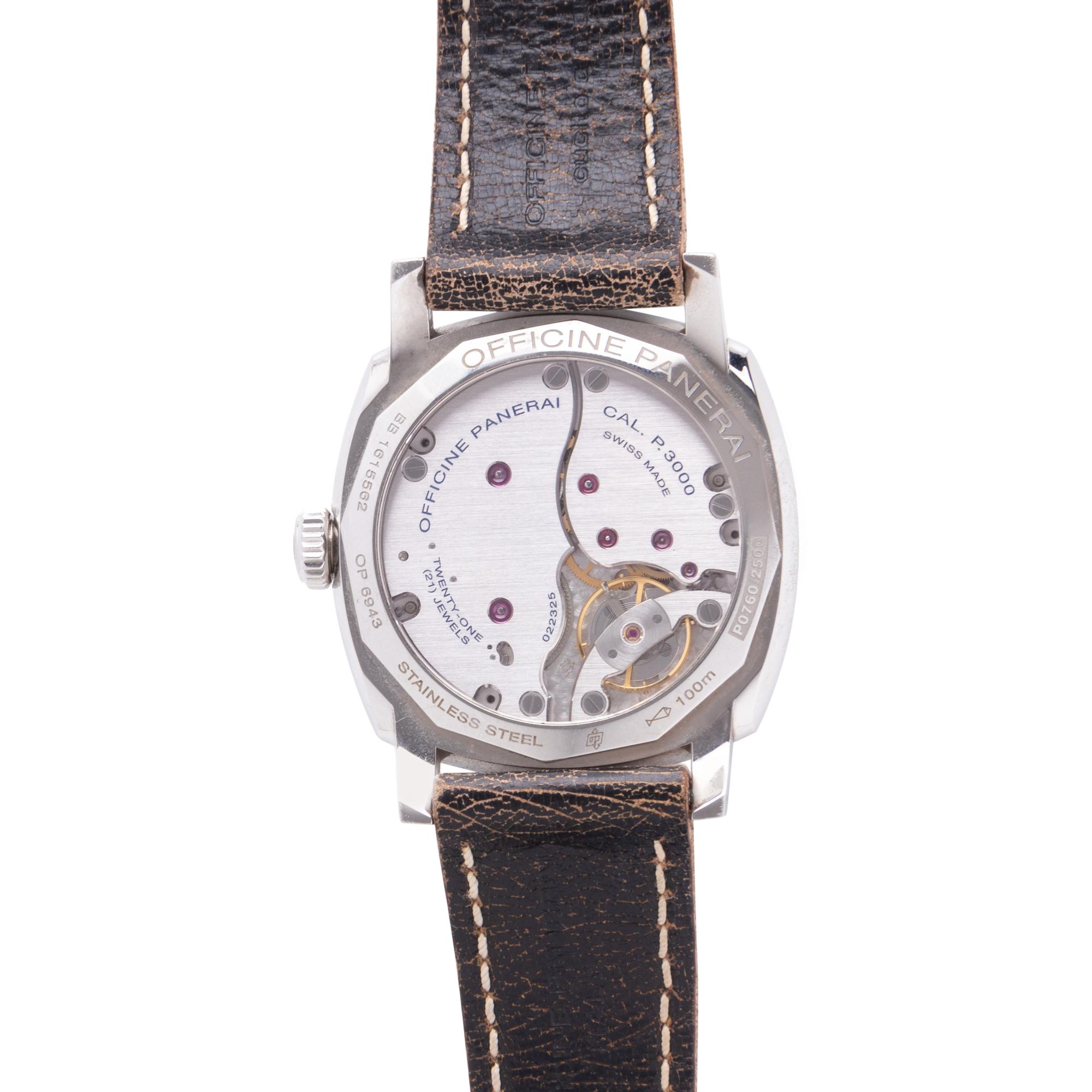 PANERAI, REF. PAM00514 STAINLESS STEEL 'RADIOMIR' WRISTWATCH