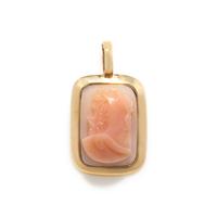 An Agate Cameo Pendant with Hercules Wearling a Lion Skin