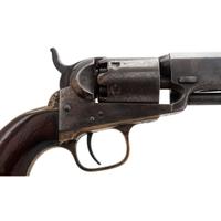 Colt Model 1849 Pocket Revolver Inscribed to Andrew Morse Jr. of the 3rd Mass and 1st LA Cavalry - Twice Wounded