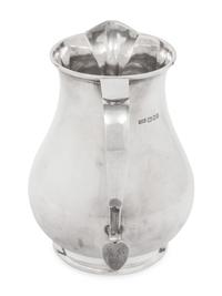 Am English Silver Water Pitcher