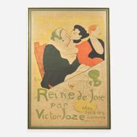 [Posters] T(oulouse)-Lautrec, H(enri de) Reine de Joie