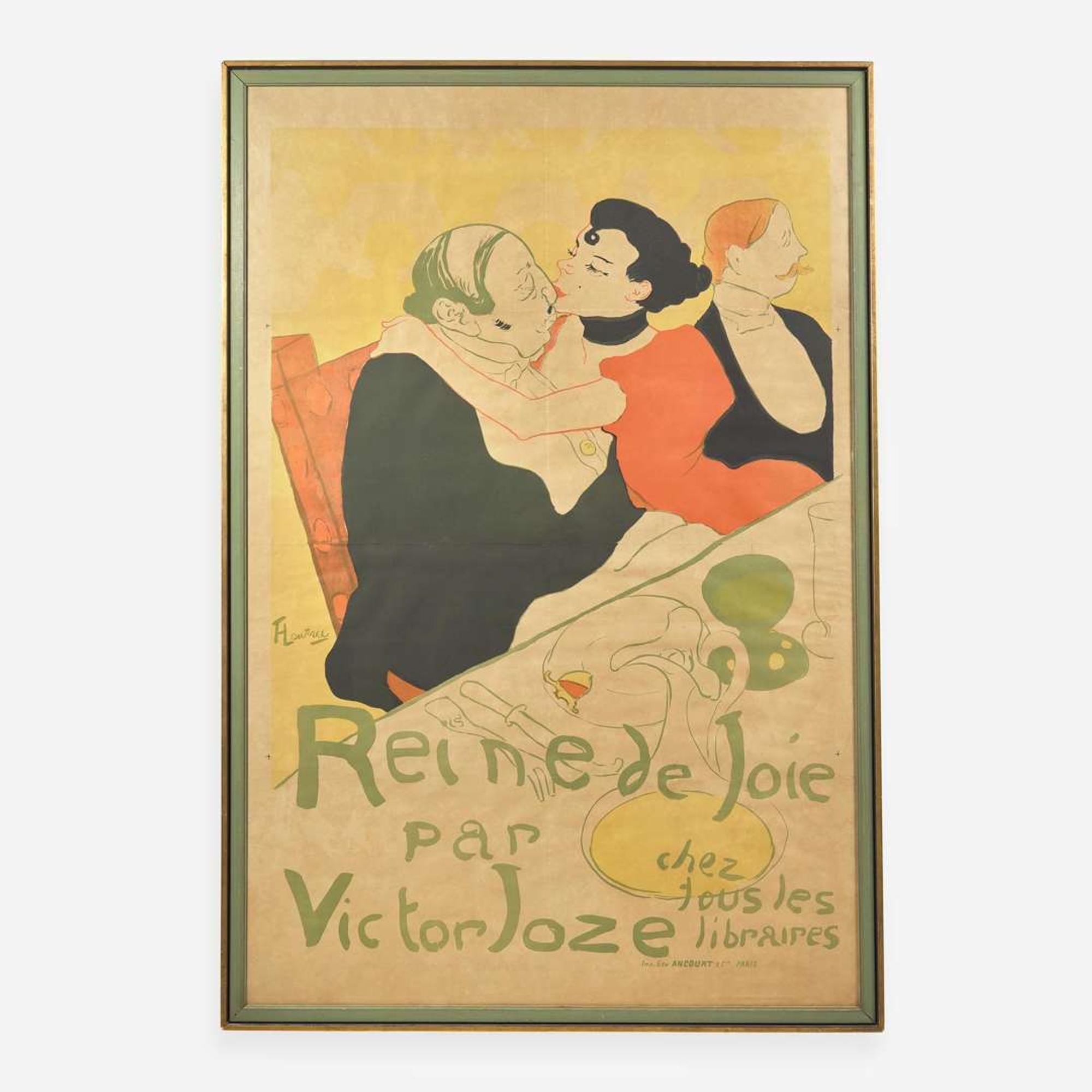 [Posters] T(oulouse)-Lautrec, H(enri de) Reine de Joie