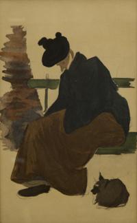 A Portfolio of Prints after Jacques Villon Framed size 18 x 18 inches.