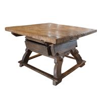 A Bavarian Jogl Table 51.5" W x 49" D x 30.5" H — Germany, 19th Century