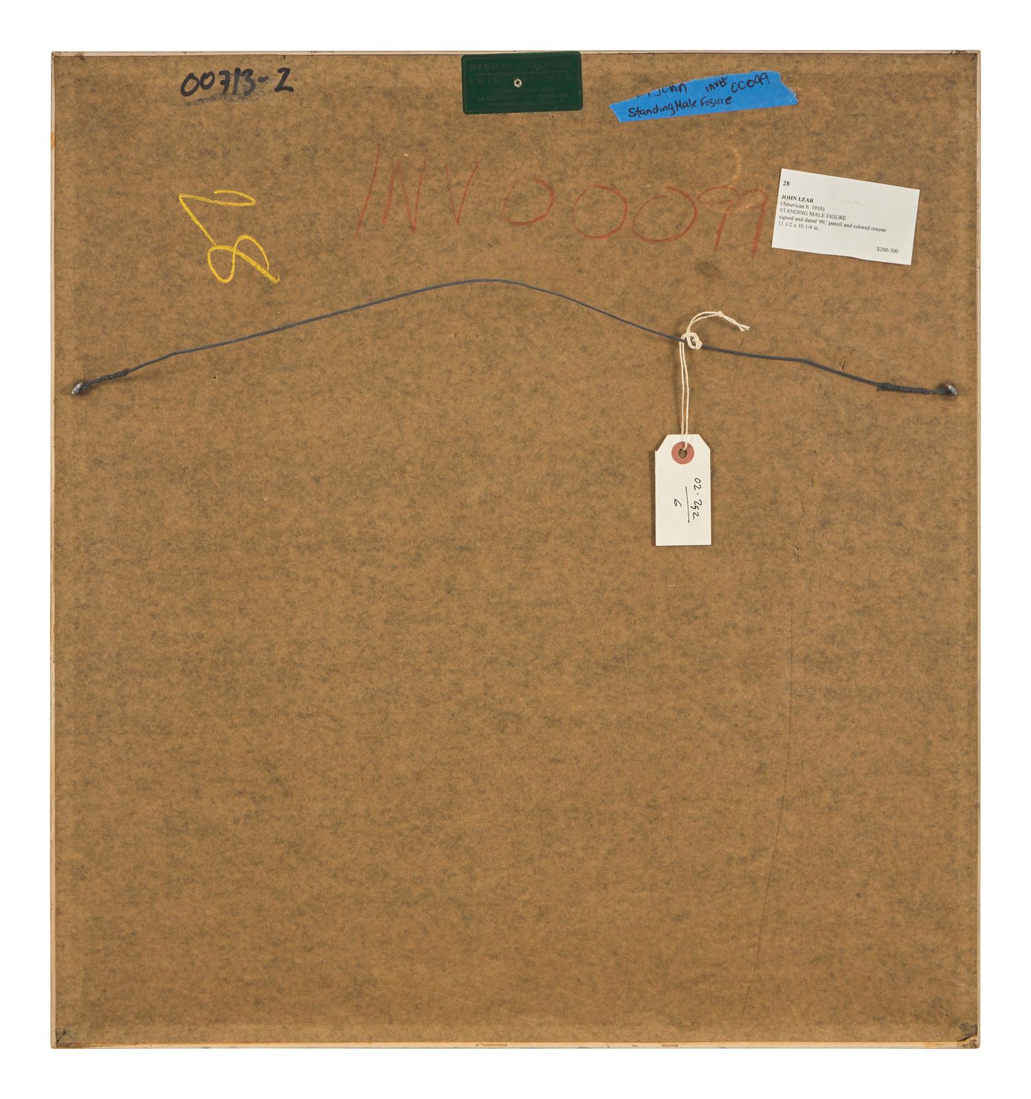 Standing Male Nude, 1999