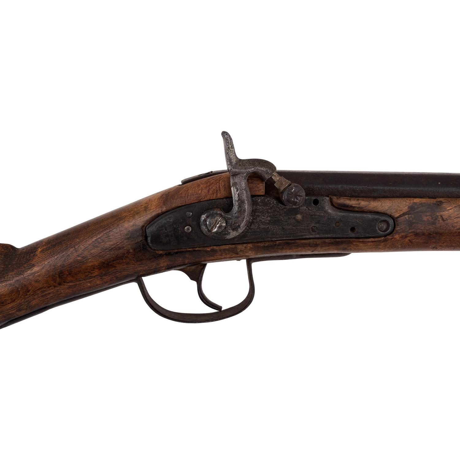 Period Shortened and Percussion Altered Trade Gun by Parker, Field & Son