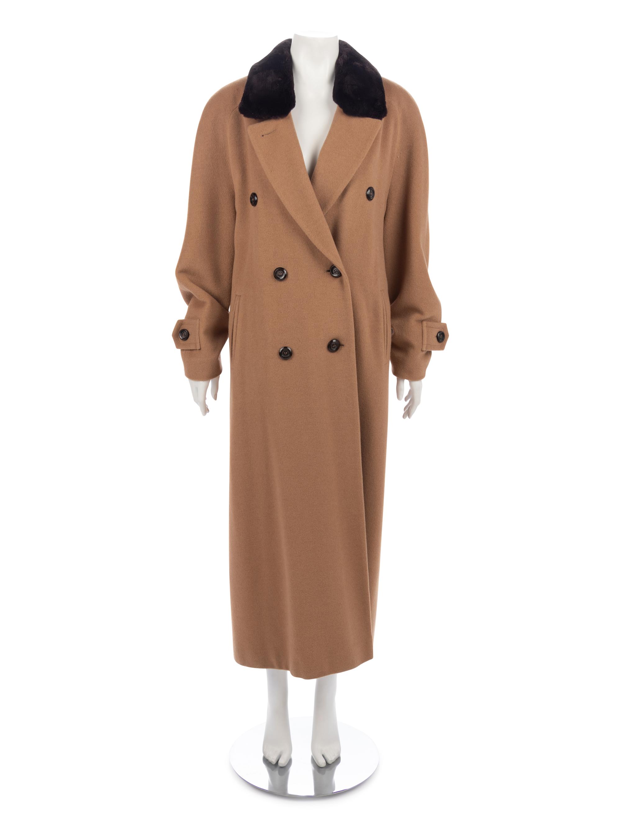 Two Designer Coats, Marisa Minicucci, Gianfranco Ferre, 1990-2000s