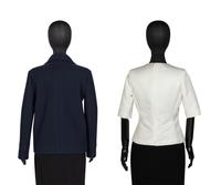 Maria Grazia for Christian Dior Pea Coat and Silk Top, 2020s