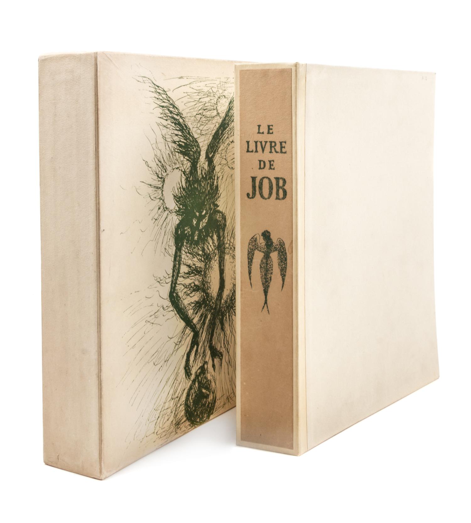 (GOERG, EDOUARD) DHORME, P. Le livre dr Job. Paris, 1946. Limited.
