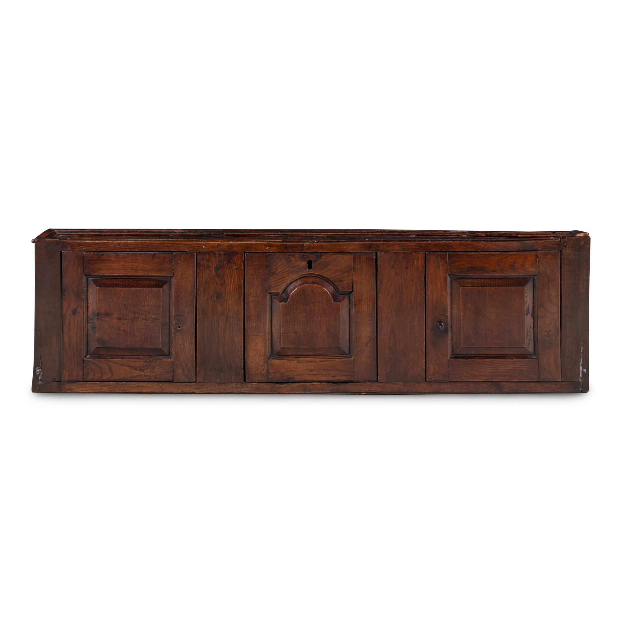 A Welsh Oak Hanging Spice Cabinet