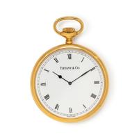 TIFFANY & CO., YELLOW GOLD POCKET WATCH