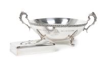 A Silver Box, Poole, First height 1 1/2 x width 6 1/3 x depth 3 1/3 inches.