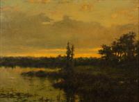 Sunset on the Lake