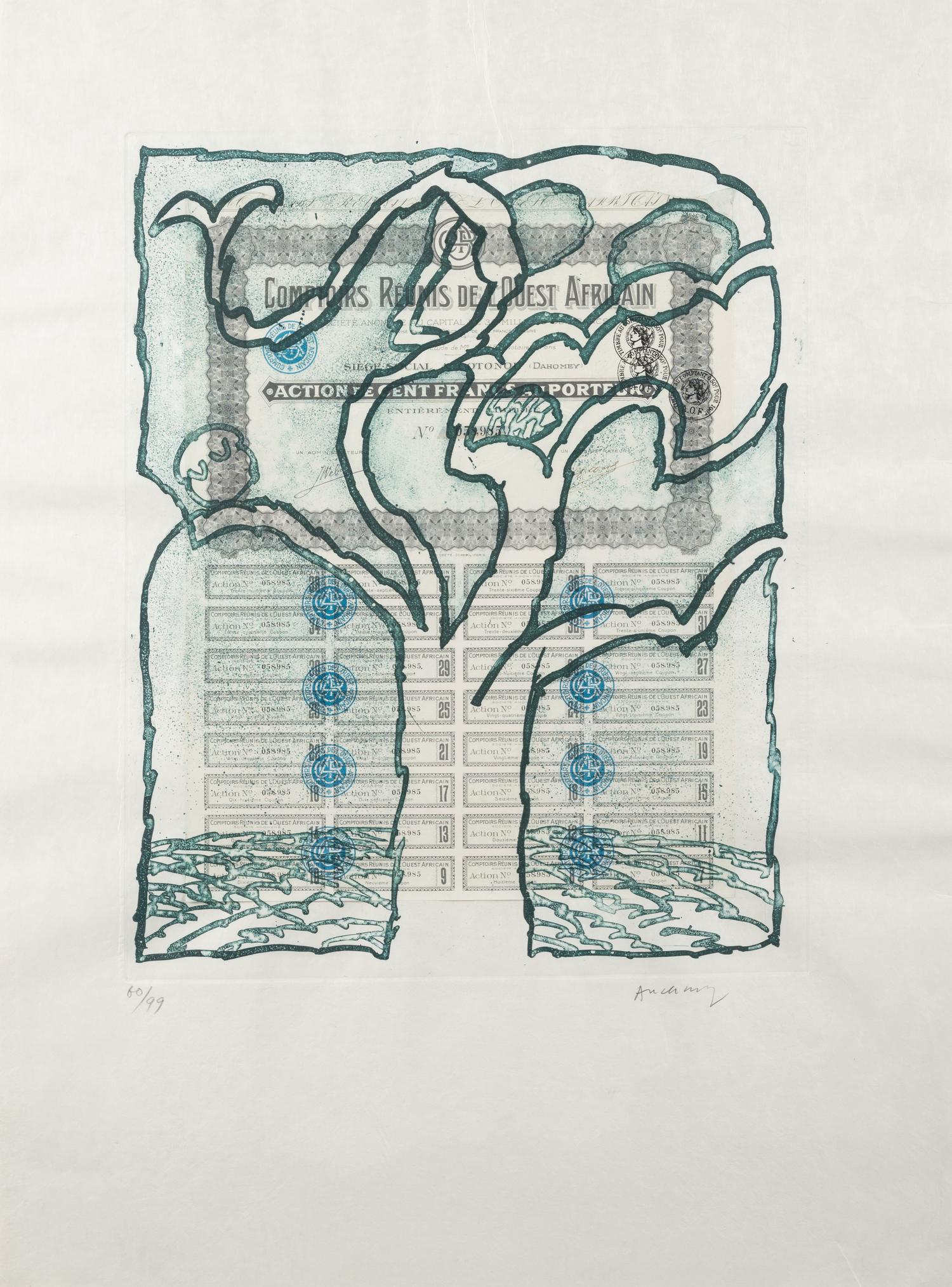 Krach (complete set of five prints)