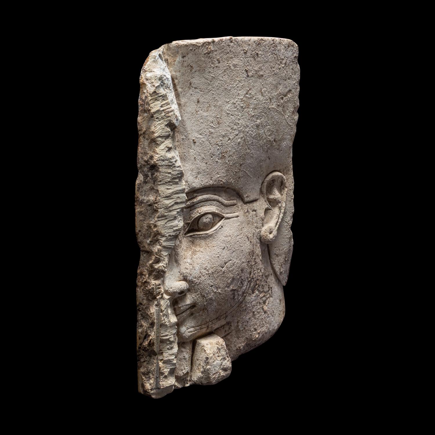 An Egyptian Limestone Relief
