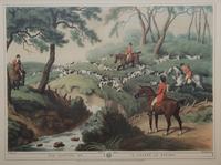 A Collection of Three English Sporting Prints 14 x 18 3/4 inches.