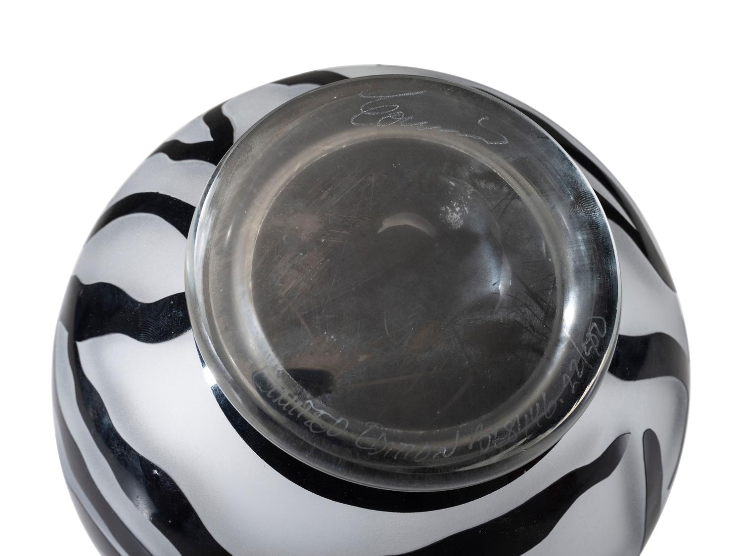 Three Art Glass Vessels