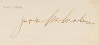A Rare Jess McMahon Signed Autograph Letter on Madison Square Garden Stationery (WWE McMahon Family)