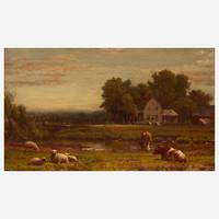 Aaron Draper Shattuck (American, 1832–1928) Peaceful Days, Granby Meadows