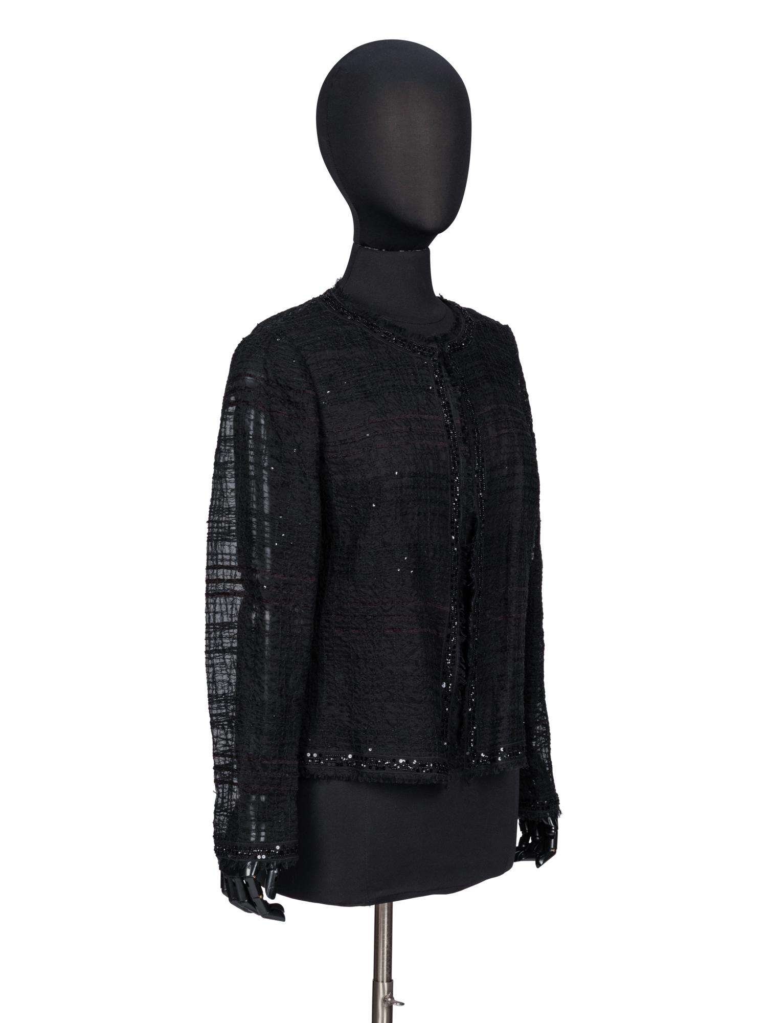Chanel, Sheer Cardigan Jacket