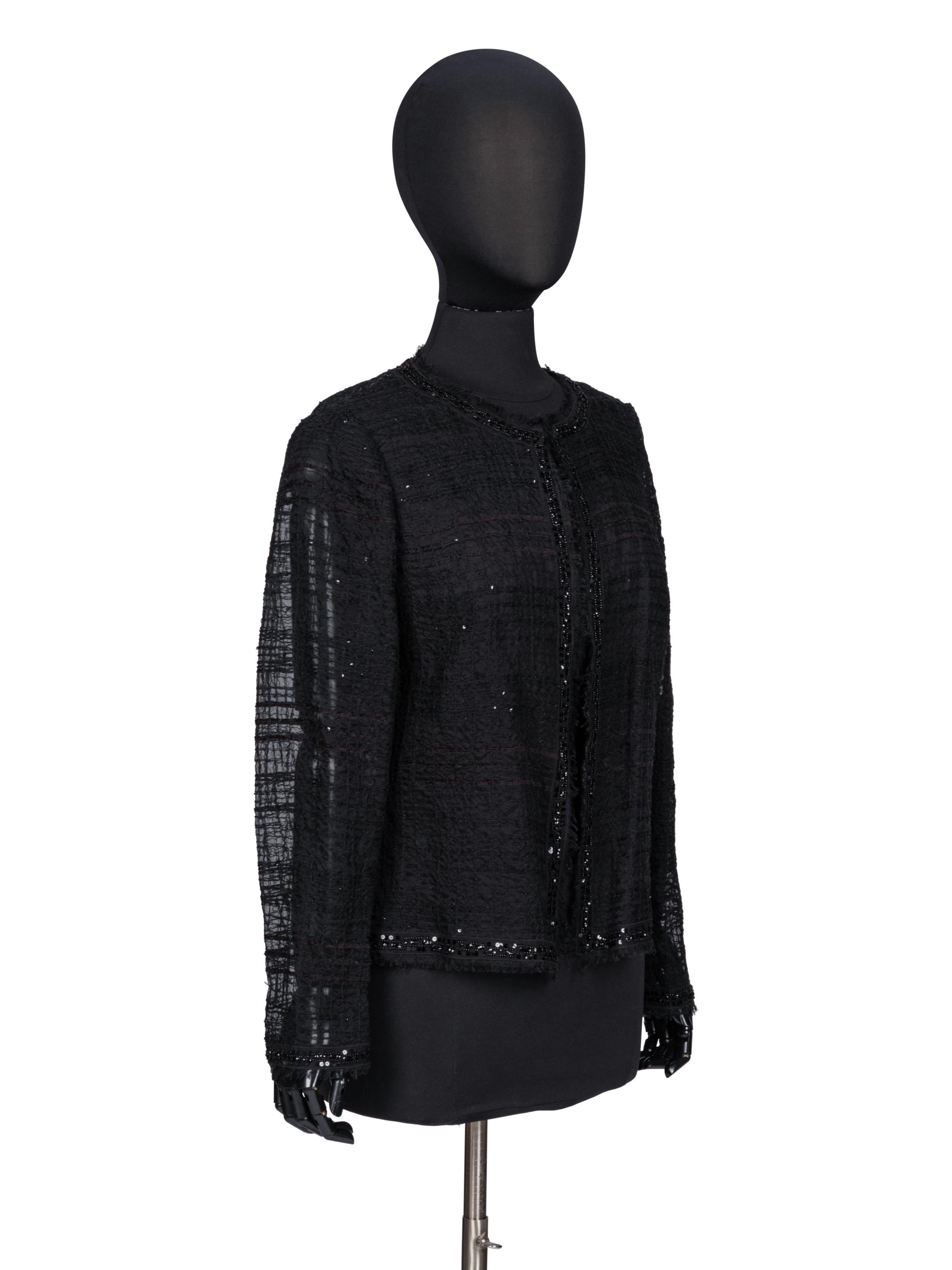 Chanel, Sheer Cardigan Jacket