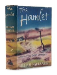FAULKNER, William (1897-1962). [Snopes Trilogy]. The Hamlet . -- The Town . -- The Mansion . New York: Random House, 1940, 1957, 1960.