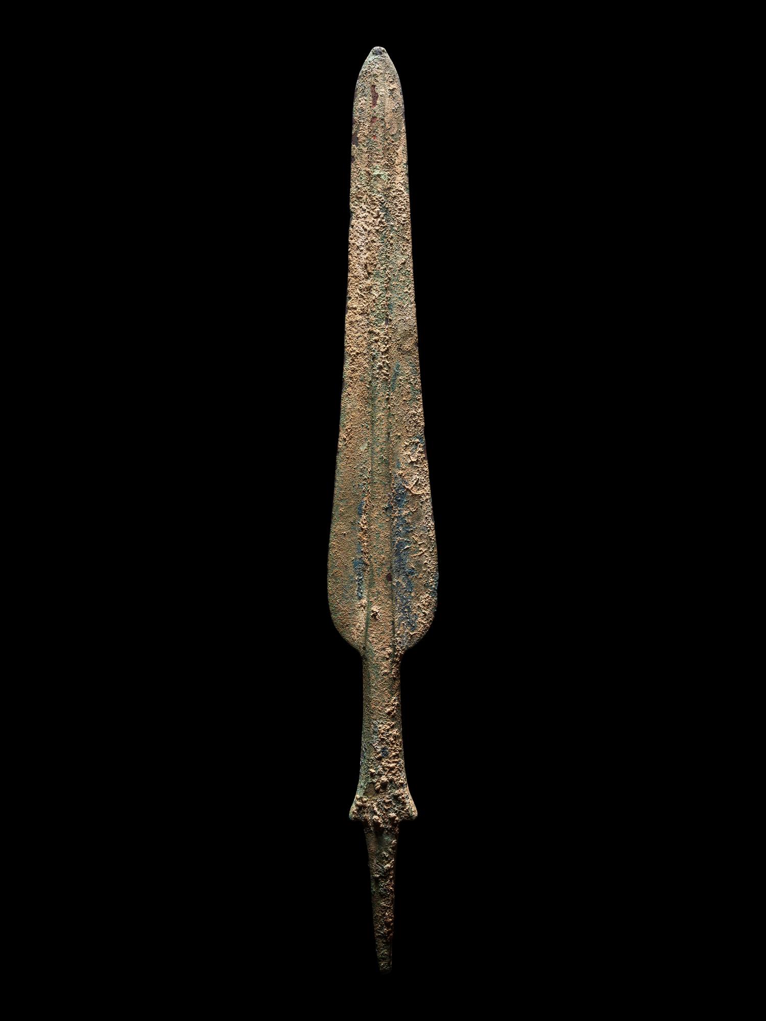 A Luristan Bronze Spear Head