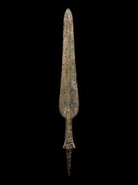 A Luristan Bronze Spear Head