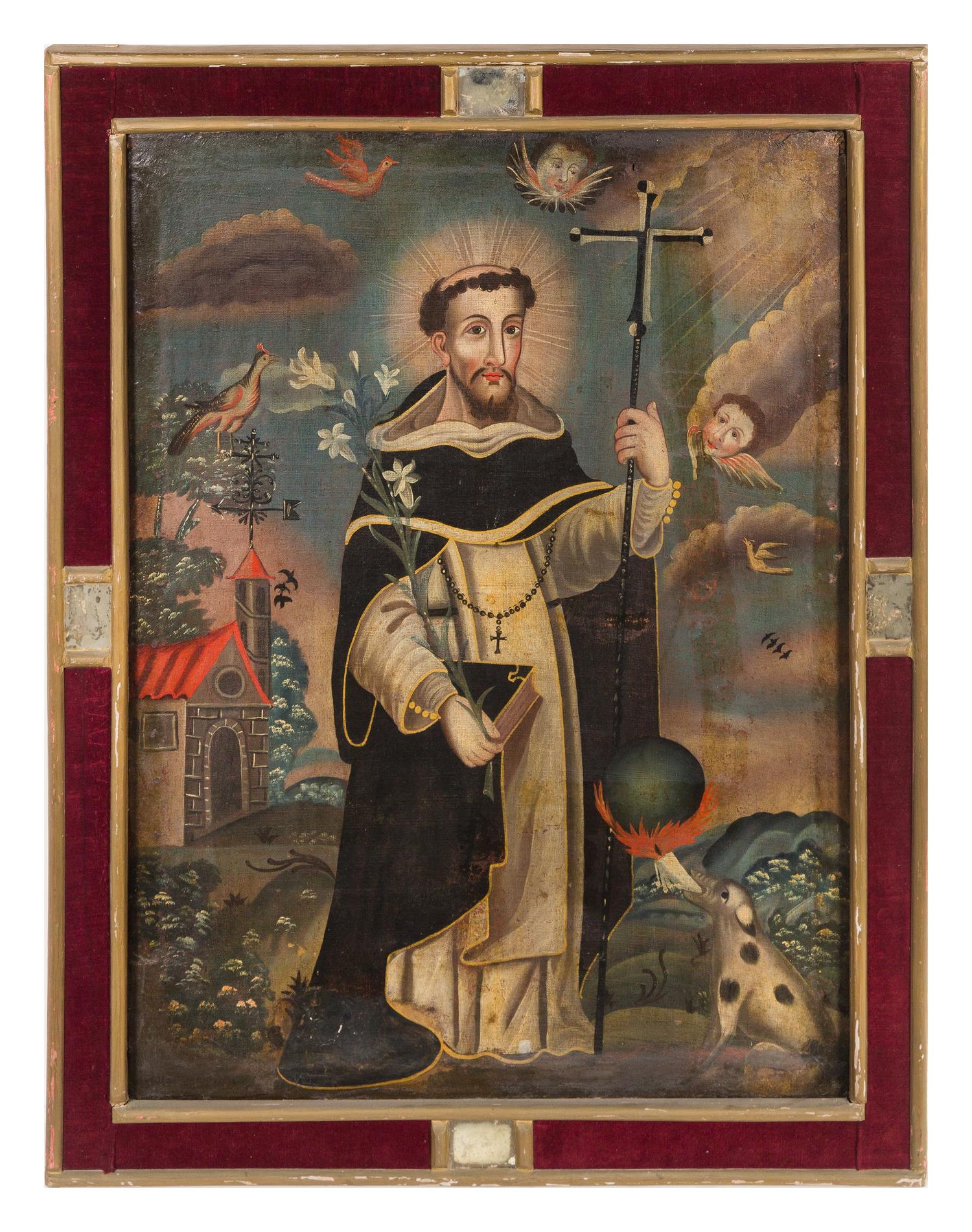 Spanish Colonial School, (18th Century), Saint Dominic