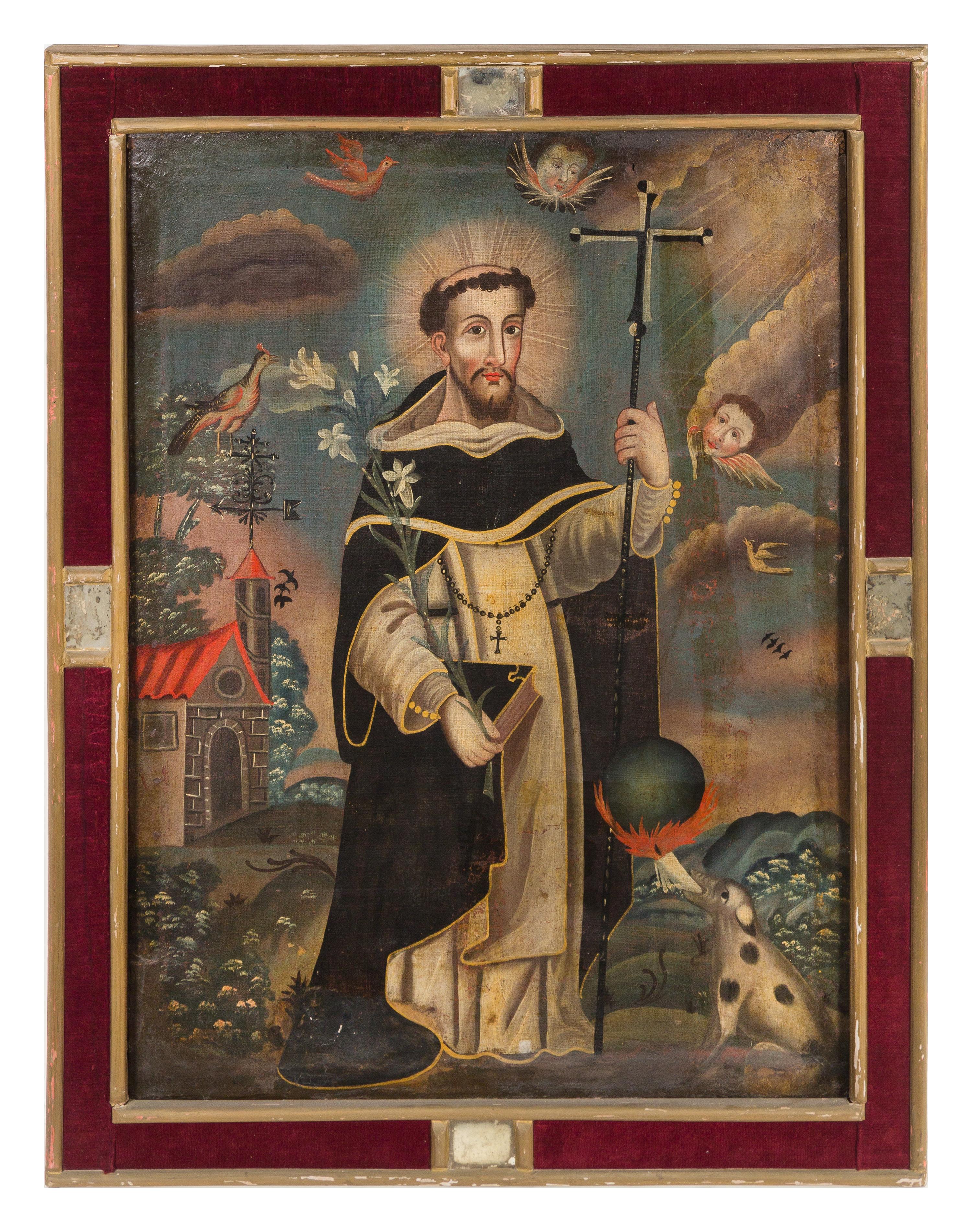 Spanish Colonial School, (18th Century), Saint Dominic