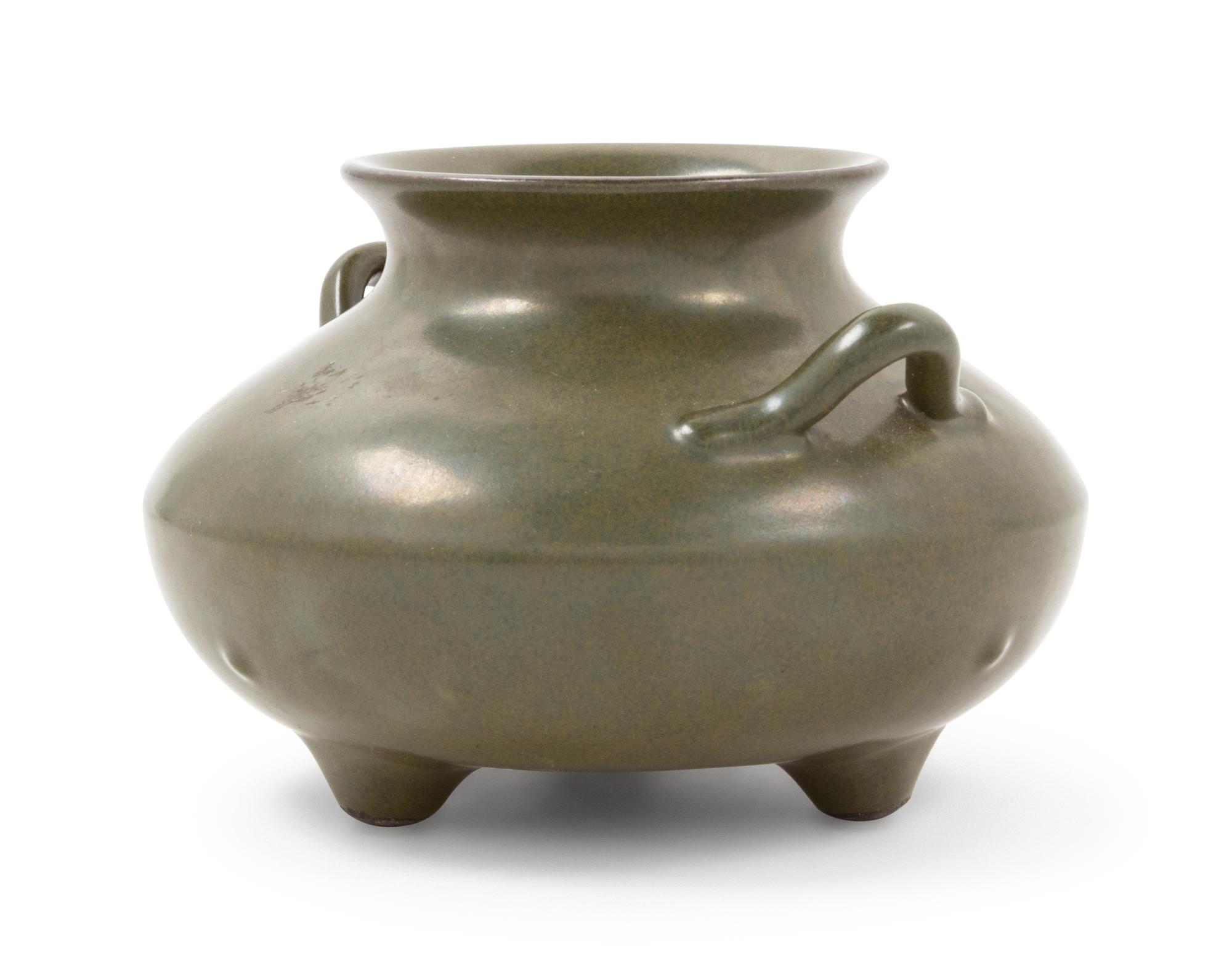 A Chinese Teadust Glazed Porcelain Jar