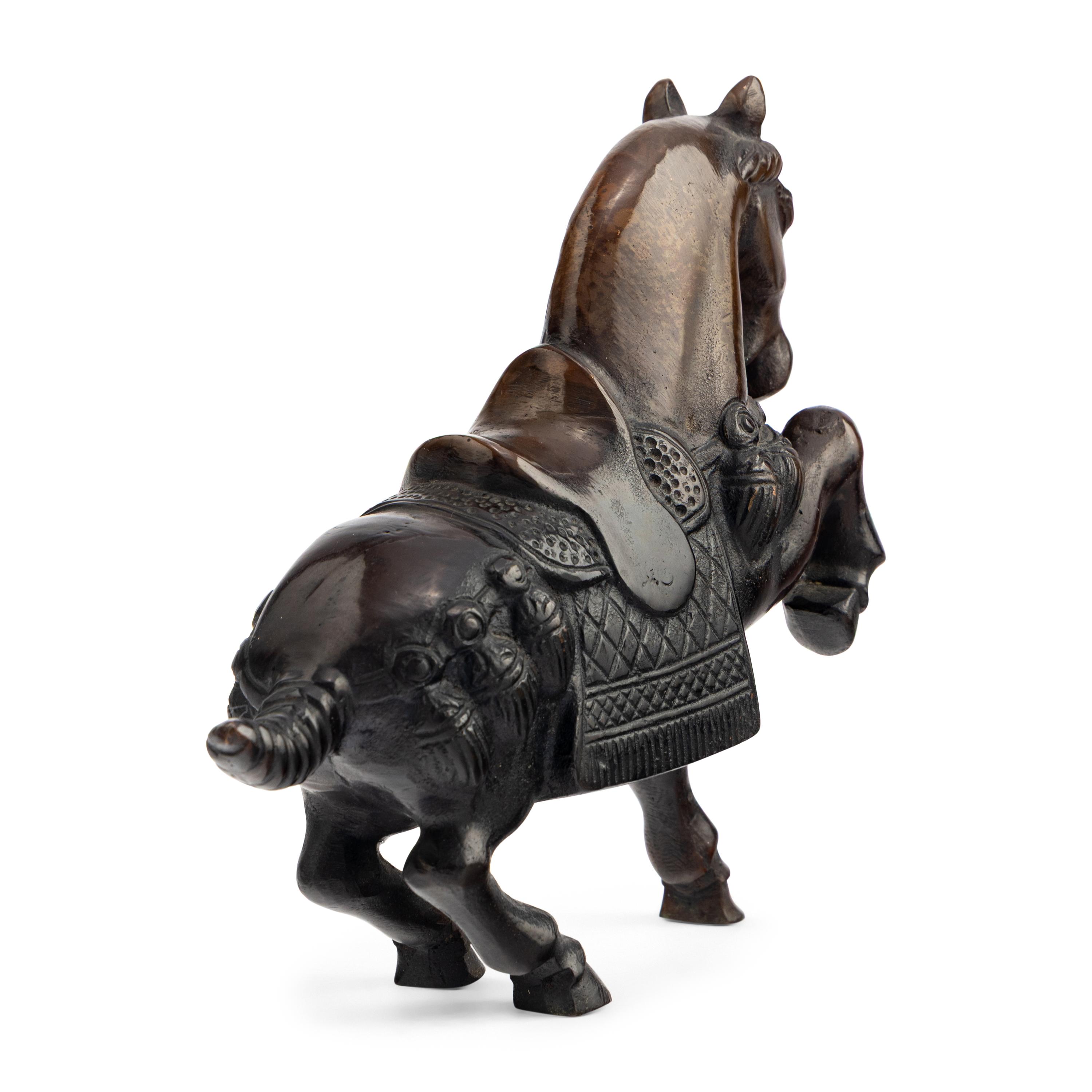 A Possible Chinese Bronze Figure of a Horse