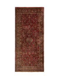 A Large Sarouk Wool Carpet