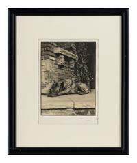 Margaret Bourke-White (1904-1971) Sleeping Dog, Italy, c. 1930