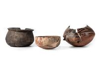 Group of San Lazaro Pueblo Pottery, From the Collection of Forrest Fenn