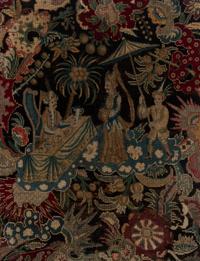 An English Needlepoint Panel