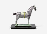 An Early Staffordshire Pearlware Figure of a Horse